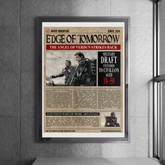 Edge Of Tommorow News Letter Digital Poster