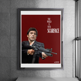 Scarface Digital Poster