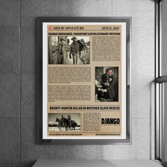 Django unchained-vintage copy Poster
