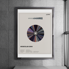 Intersteller Movie Cd Poster