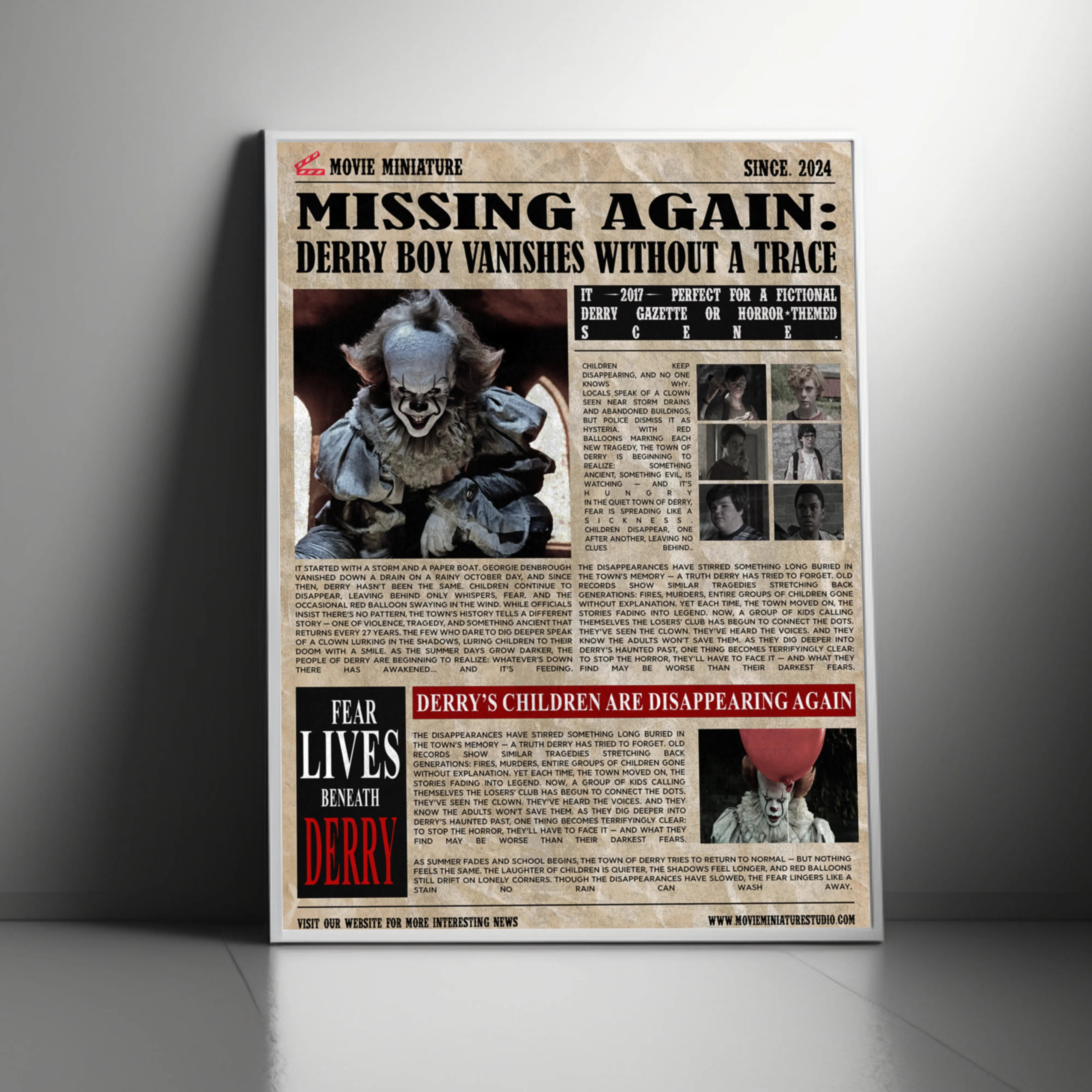 It Chapter 1 Digital Poster