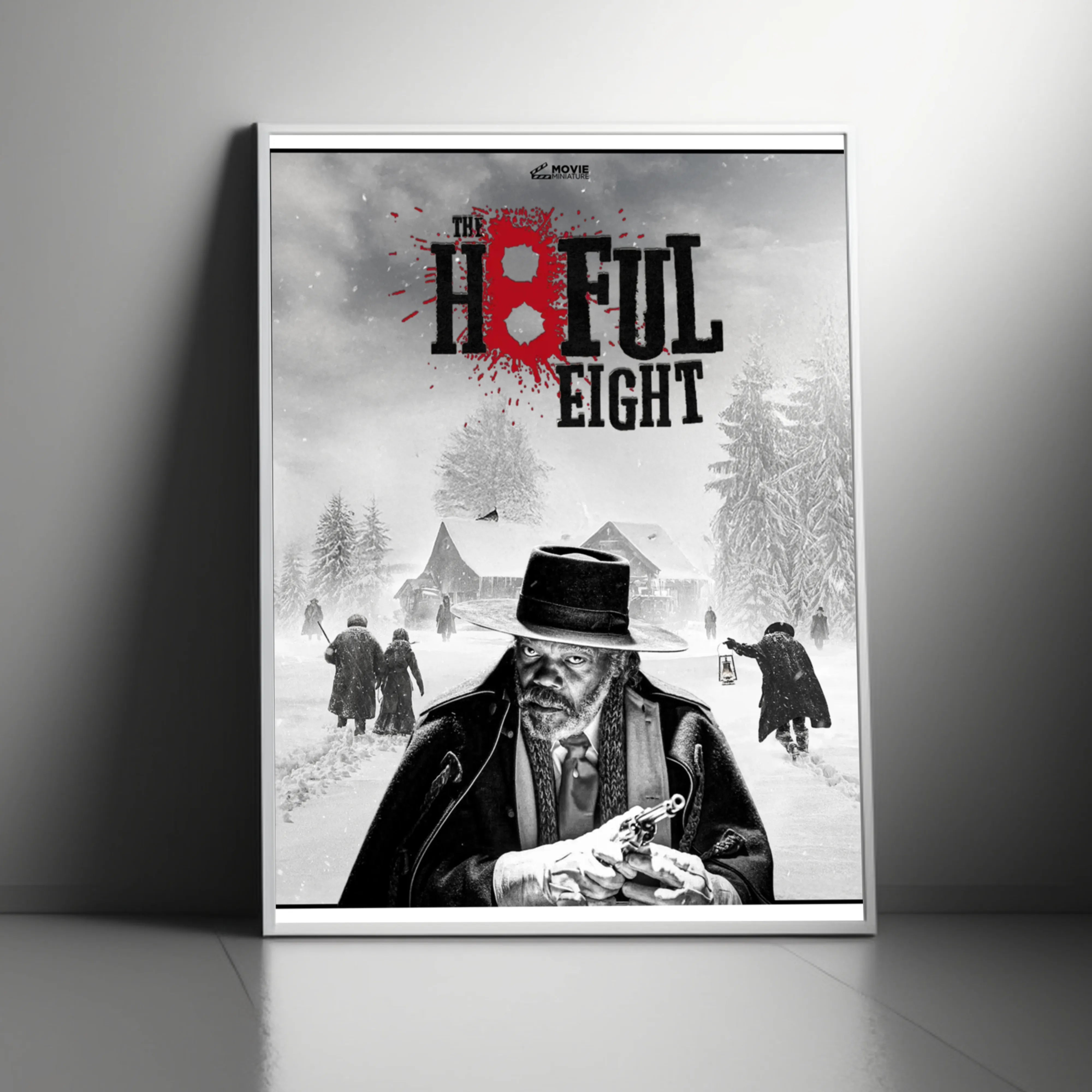 Thw H8ful Eight Digital Poster