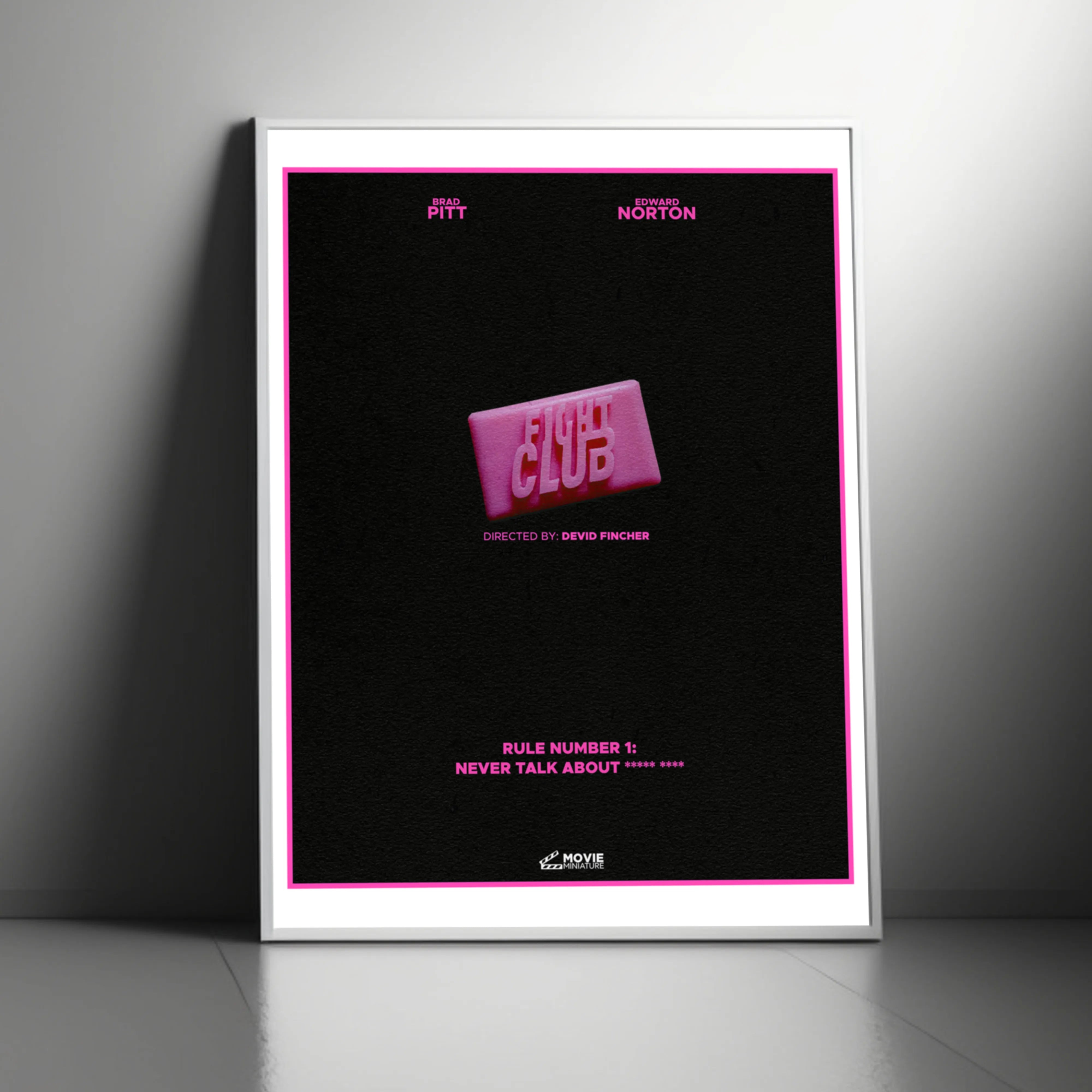 Fight Club Digital Poster