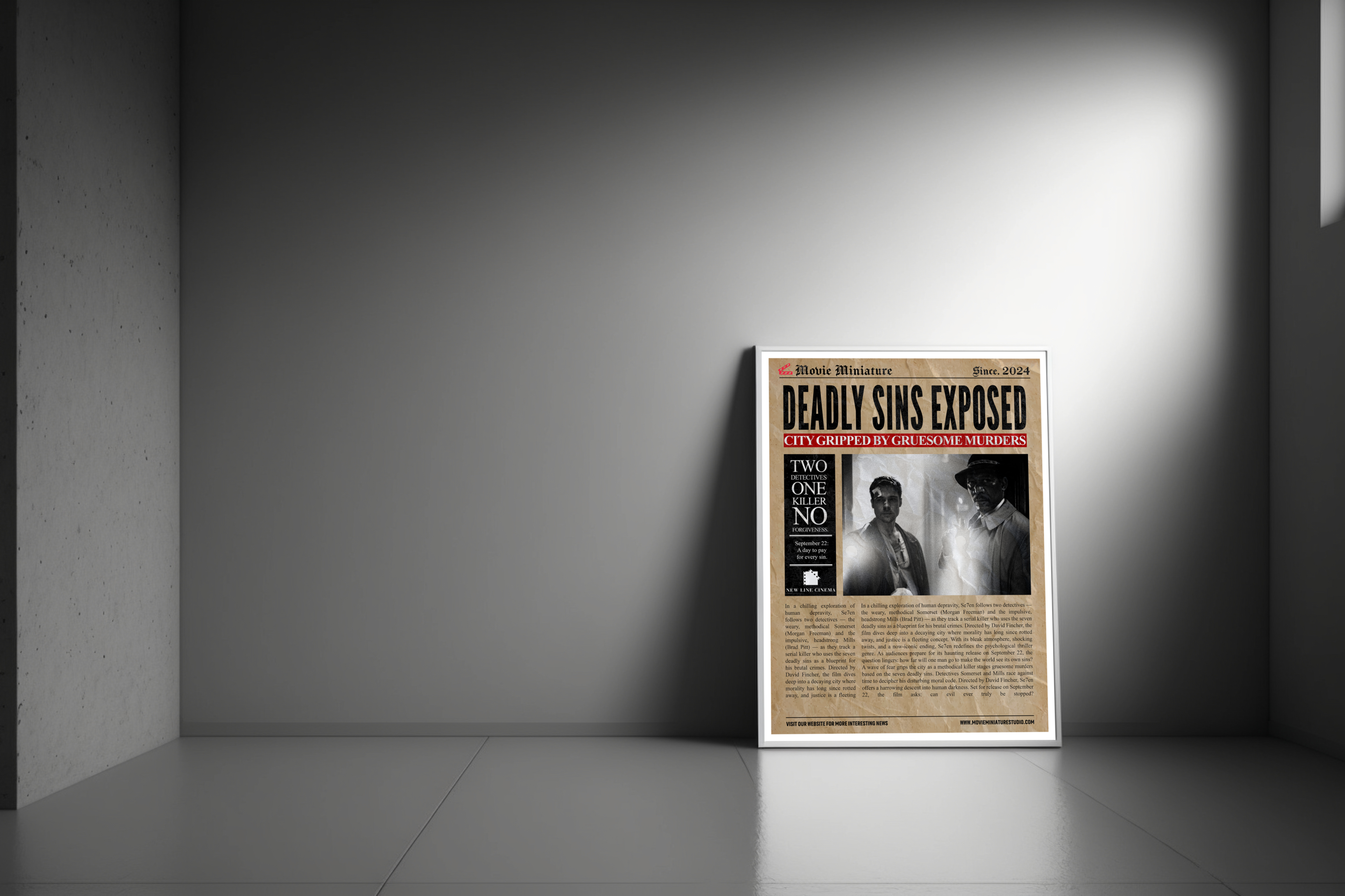 Se7en Newspaper